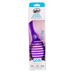 Escova De Cabelo Wet Brush Para Banho - Roxa Glitter